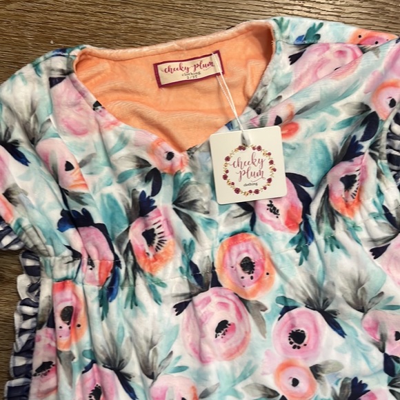 Cheeky Plum Calypso Swim Set! NWT 2T Selah Tankini Bikini and cover up - Picture 5 of 16